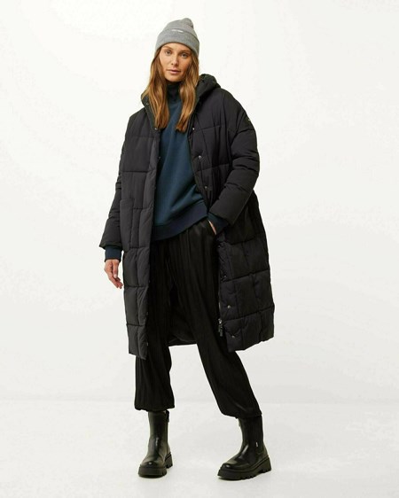 Manteau mexx femme noir sale